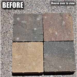 Paver Coatings Before and After